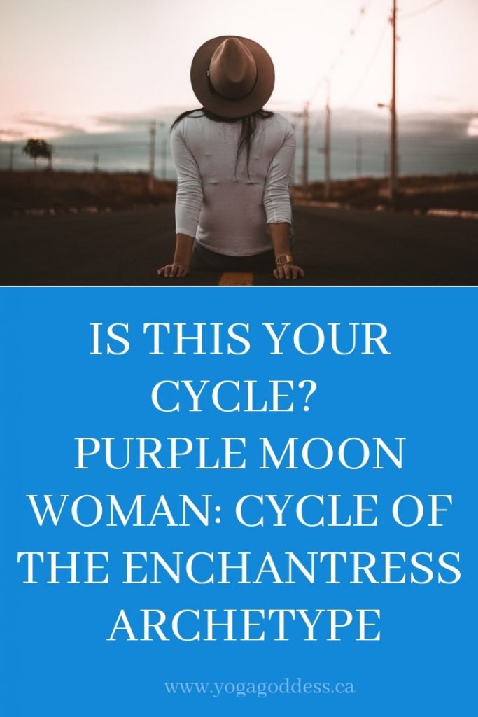 Is This Your Cycle? Purple Moon Woman